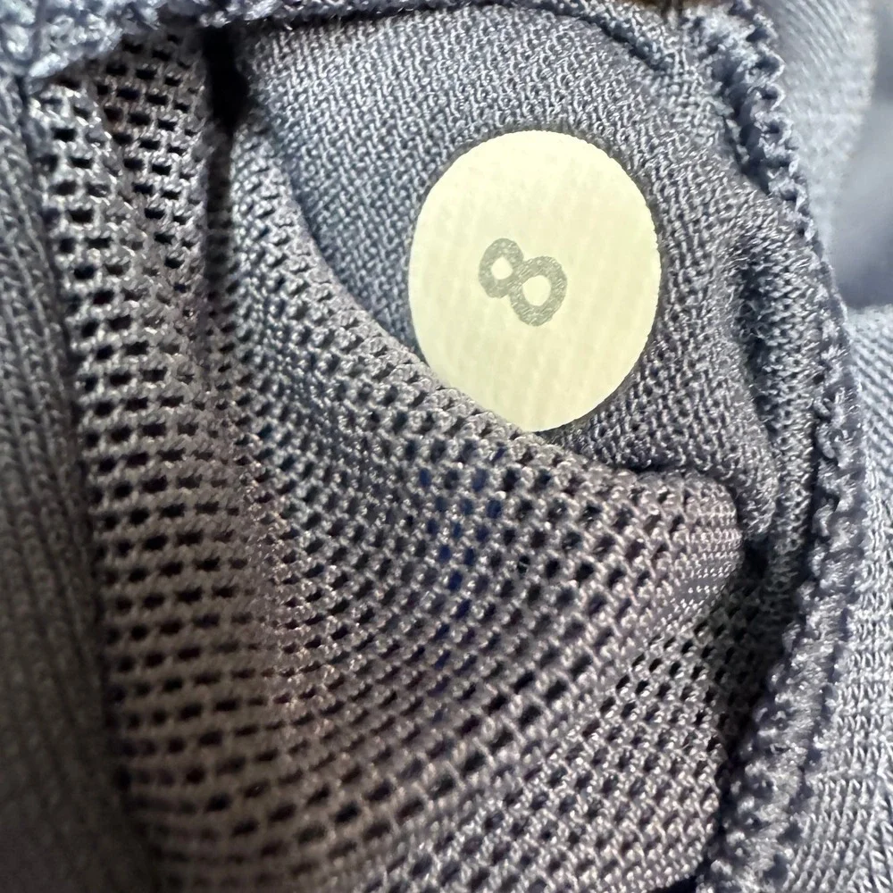 Lululemon Athletica fast as light 2 in 1 Size 8 Blue Racerback Tank Athletic